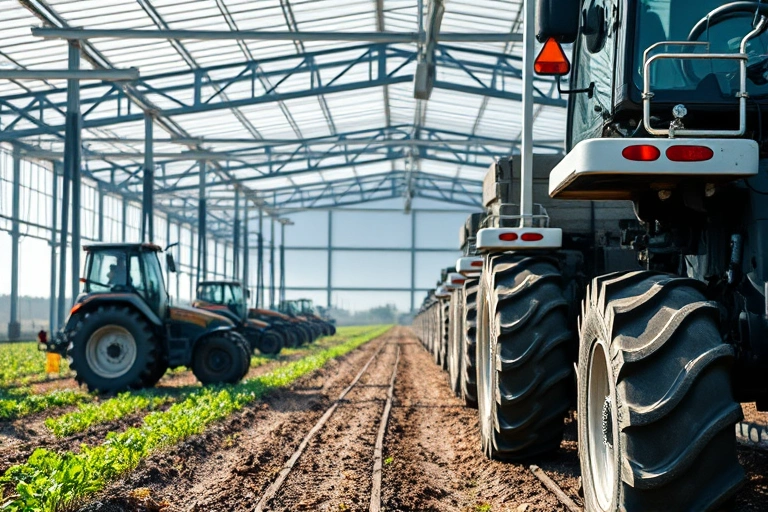 Conceitos visuais relacionados a Gestão eficiente de máquinas agrícolas