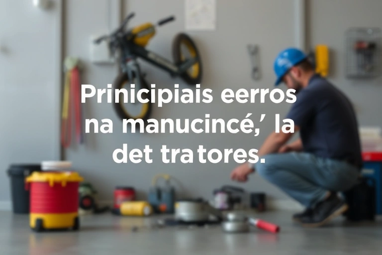 Conceitos visuais relacionados a Principais erros na manutenção de tratores